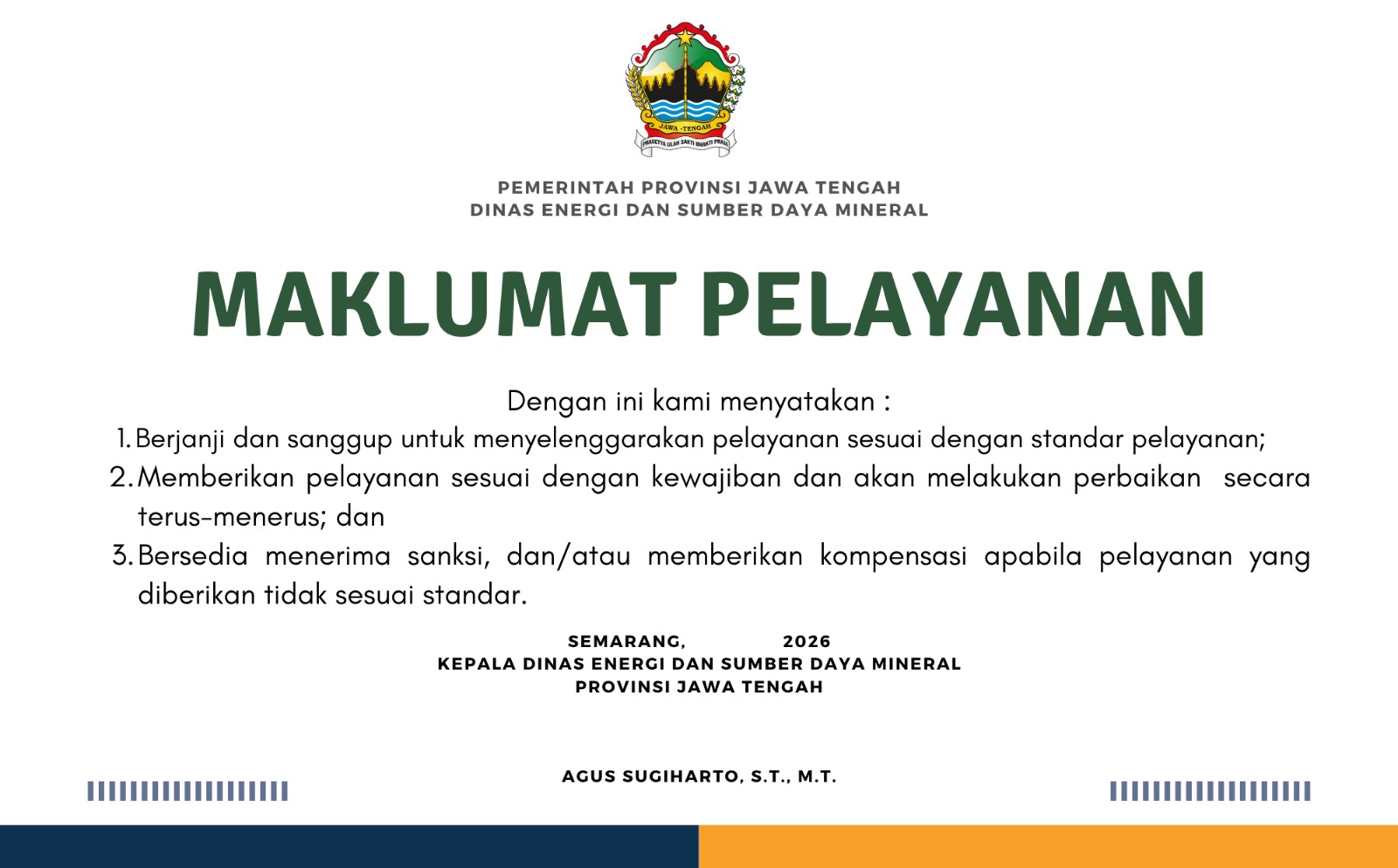 Gambar Maklumat Pelayanan