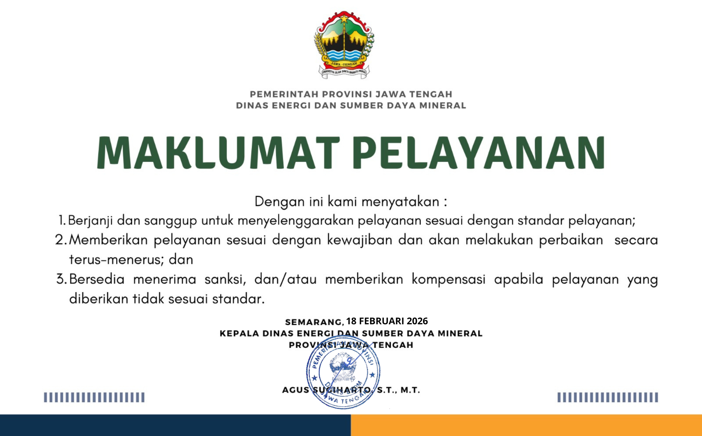 Gambar Maklumat Pelayanan